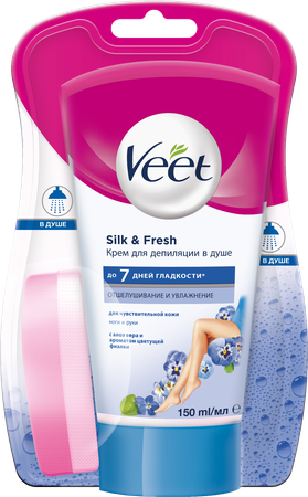 Фото Veet MINIMA крем д/депил в душе д/чув кожи 150 мл х1 Фото Veet MINIMA крем д/депил в душе д/чув кожи 150 мл х1