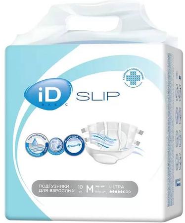 Фото iD Slip Basic, подгузники для взрослых (М), 10 шт. Фото iD Slip Basic, подгузники для взрослых (М), 10 шт.