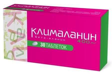 Фото Клималанин, таблетки 400 мг, 30 шт.