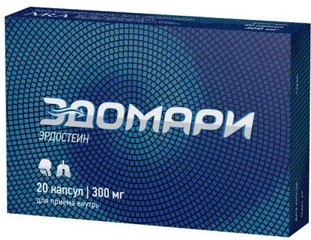 Фото Эдомари, капсулы 300 мг, 20 шт.