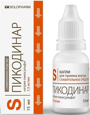 Фото Пикодинар, капли 7.5 мг/мл, 15 мл