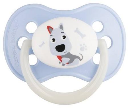 Фото Соска-пустышка круглая латексная Animals (0-6 месяцев)