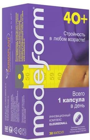 Фото МодельФорм 40+, капсулы, 30 шт.