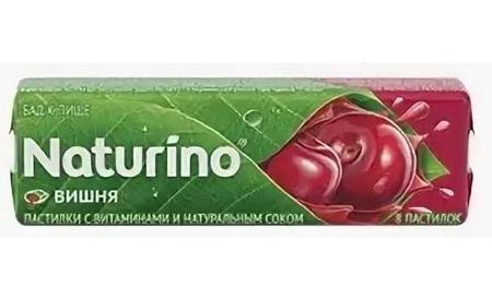 Фото Натурино, пастилки (с витаминами и соком вишни), 33.6 г