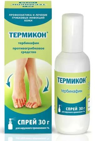 Фото Термикон, спрей 1%, 30 г