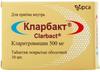 Фото Кларбакт, таблетки покрыт. плен. об. 500 мг, 10 шт.