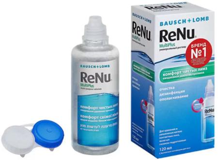 Фото Раствор для линз ReNu MultiPlus, 120 мл Фото Раствор для линз ReNu MultiPlus, 120 мл