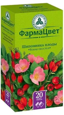 Фото Шиповника плоды, пакетики 2 г, 20 шт.