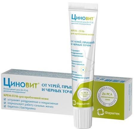 Фото Циновит, крем-гель для проблемной кожи, 35 мл