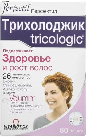 Фото Перфектил Трихолоджик, таблетки, 60 шт.