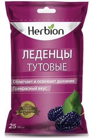 Фото Herbion, леденцы (тутовые), 25 шт.