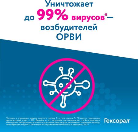 Фото Гексорал, аэрозоль 0.2%, 40 мл