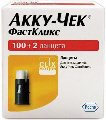 Фото Ланцеты AccuCheсk FastClix, 102 шт. Фото Ланцеты AccuCheсk FastClix, 102 шт.