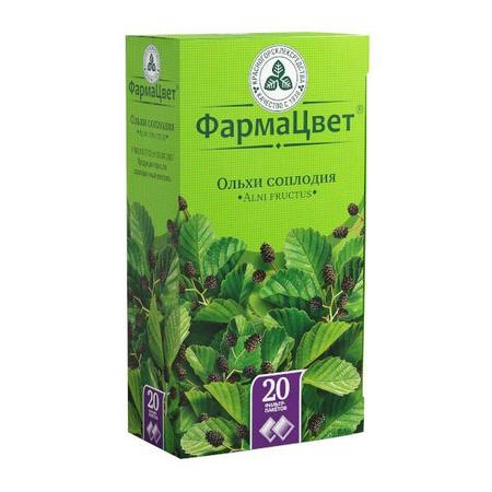 Фото Ольха соплодия, фильтр-пакеты 1,5 г, 20 шт.