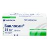 Фото Баклосан, таблетки 25 мг, 50 шт.
