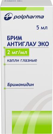 Фото Брим Антиглау ЭКО, капли глазные 2 мг/мл, 5 мл Фото Брим Антиглау ЭКО, капли глазные 2 мг/мл, 5 мл