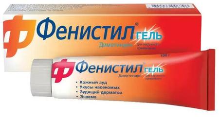Фото Фенистил, гель 0.1%, 100 г