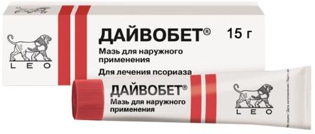 Фото Дайвобет, мазь, 15 г