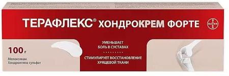 Фото Терафлекс Хондрокрем Форте, крем 1%+5%, 100 г