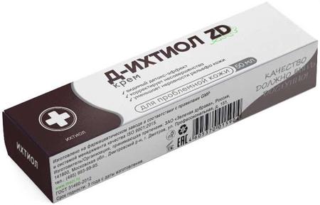 Фото Д-Ихтиол ZD, крем, 50 мл