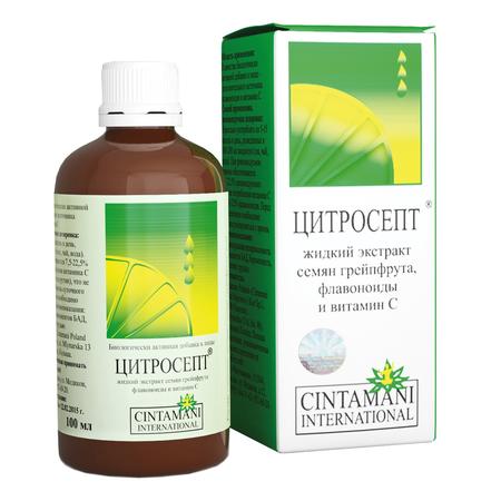 Фото Цитросепт, капли, 100 мл
