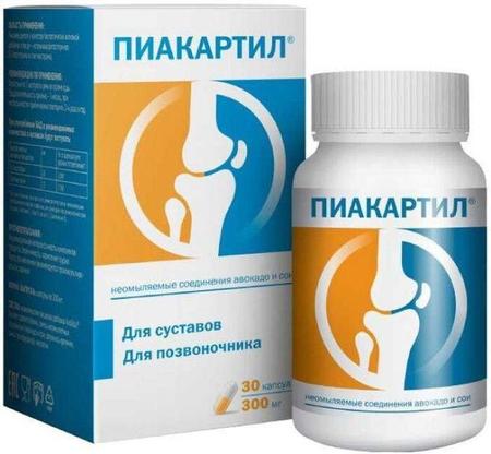 Фото Пиакартил, капсулы 300 мг, 30 шт.